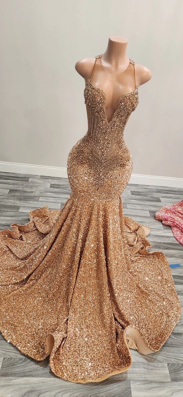 Luxury Prom Dress, Evening gown Mermaid Evening Dress, Mermaid Lace Dress, Asoebi Dress,Owambe Dress,Bridesmaids Dress